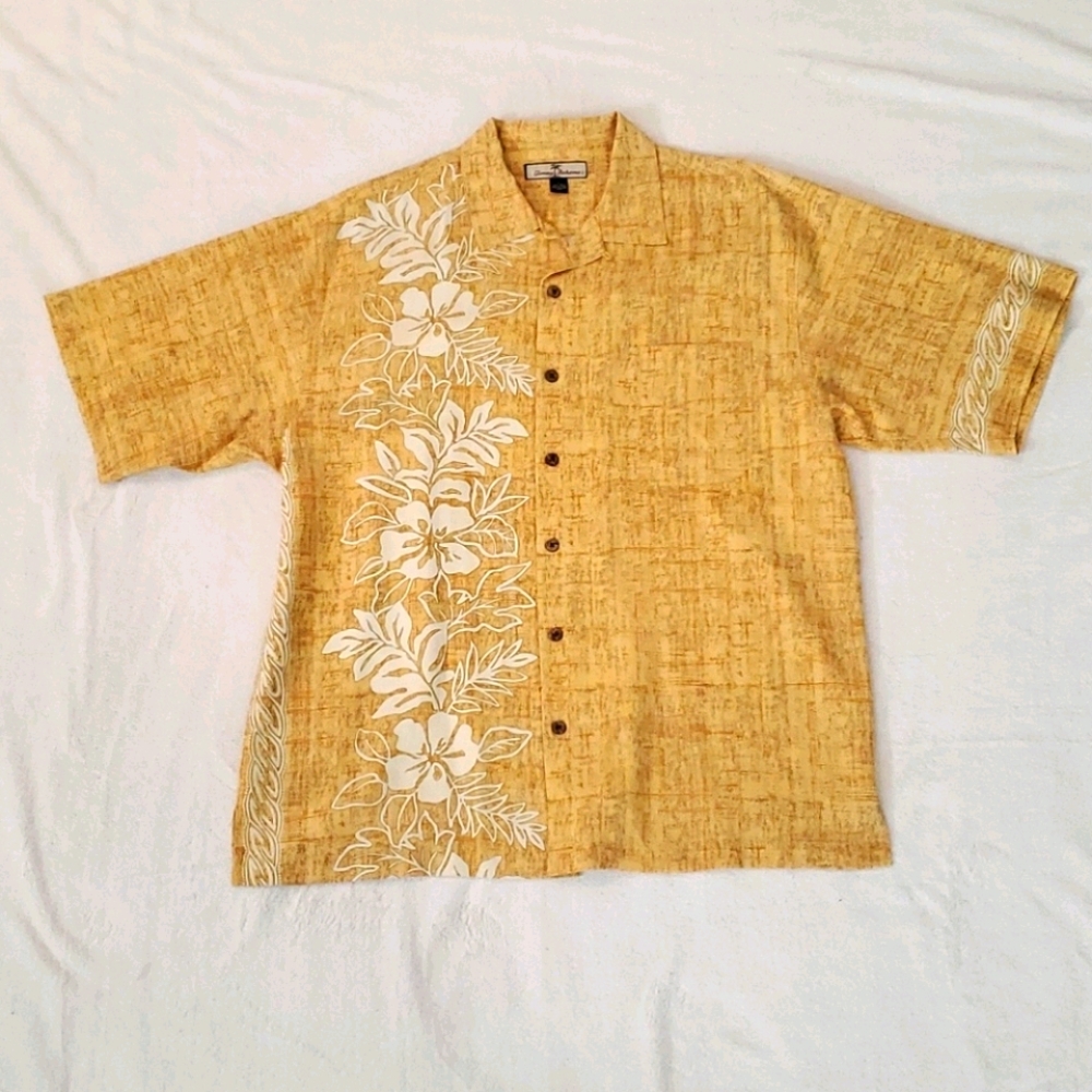 Tommy Bahama 100% silk shirt